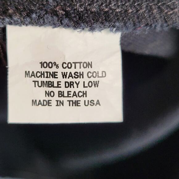 Utility Canvas Black Cotton Tunic Dress S Quilted Workwear USA Pockets Zip - Picture 9 of 11